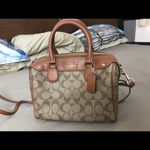 Coach mini Bennett satchel
